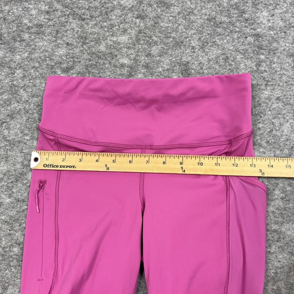 Lululemon Leggings Womens 6 Pink High Rise Fast free Tight Ankle Gym Nulux